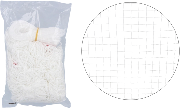 Háló futballkapura 213 × 152 × 75 cm