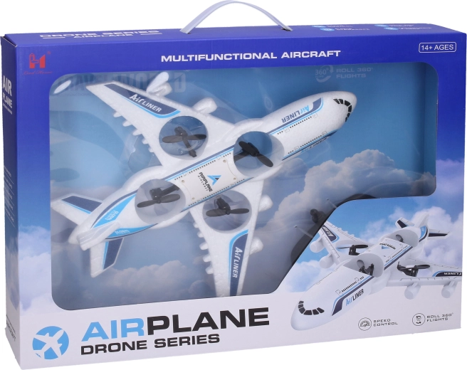 RC drón repülő távirányítással 2,4 GHz 31 × 28 × 6 cm - 1 db