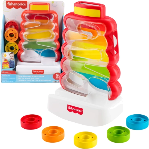 Fisher-Price bedobós piramis zsetonokkal