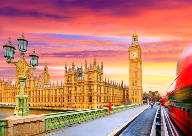 Westminster-palota London puzzle, 1000 darabos