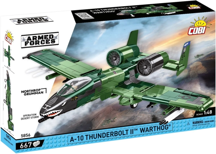 Cobi Armed forces A-10 thunderbolt ii warthog 1:48 (667 elem)