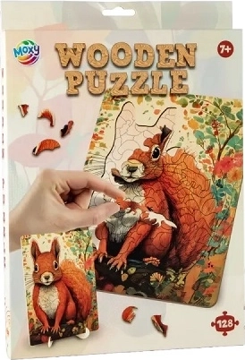 CCG fa puzzle mókus 128 darab