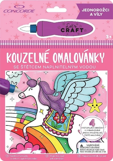 Varázslatos kifestők – unikornisok és tündérek CONCORDE