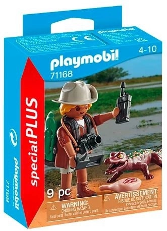 Playmobil Special Plus kutató fiatal kajmánnal