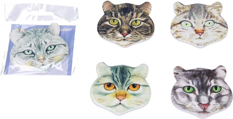 Macskás mágnes 7,5 × 7,5 cm