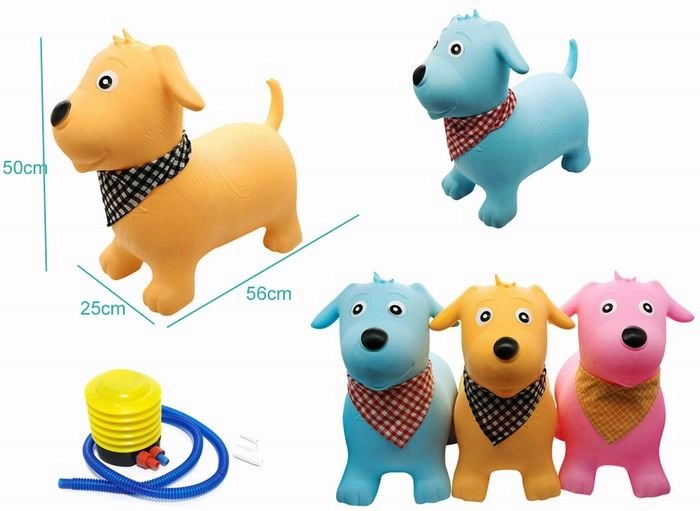 Ugráló gumikutya pumpával