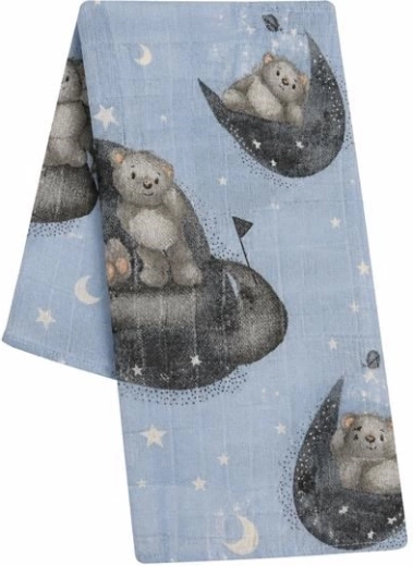 New Baby Dreams mintás pamut pelenka – 1 db
