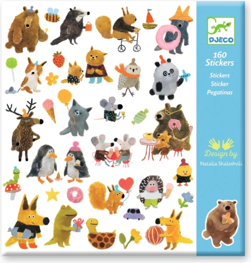 DJECO állatkás matricák