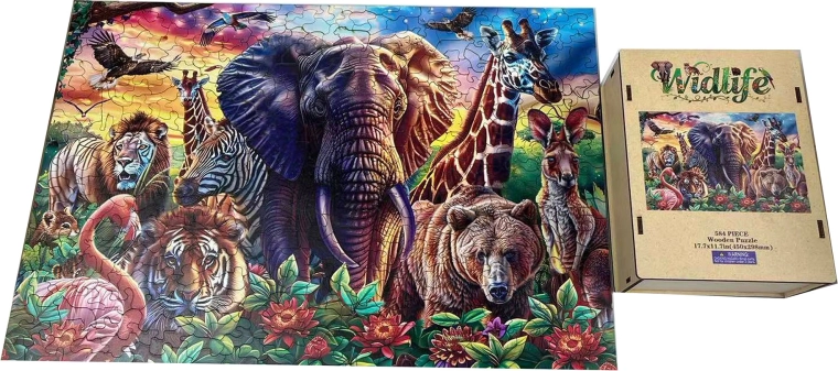 Fa puzzle vad természet