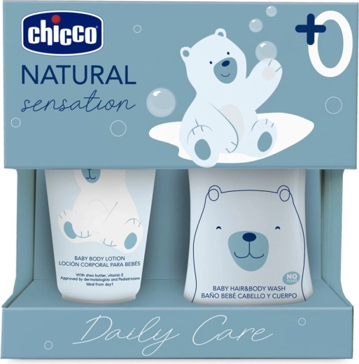 Chicco Natural Sensation Daily Care ajándékcsomag újszülötteknek