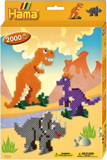 Rávasalható gyöngyök ajándékdoboz Dino