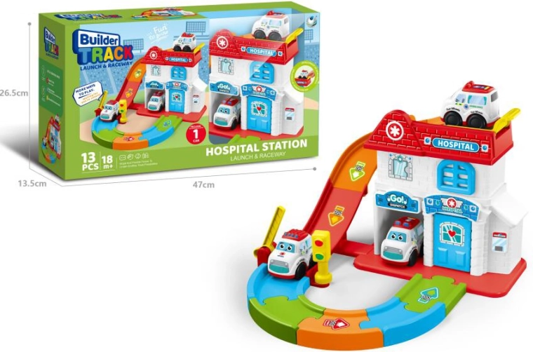 Kid Cars kórház mentőjárművekkel kisgyermekeknek