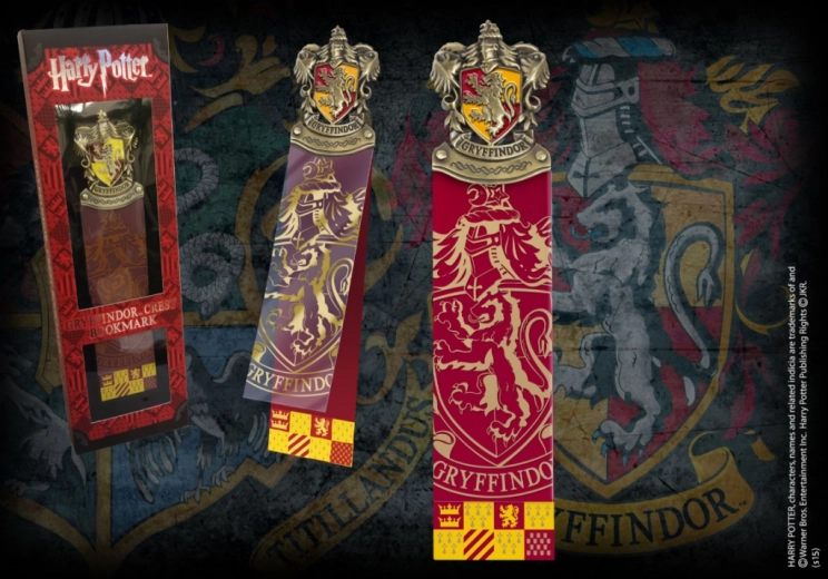 Harry Potter deluxe könyvjelző – Griffendél
