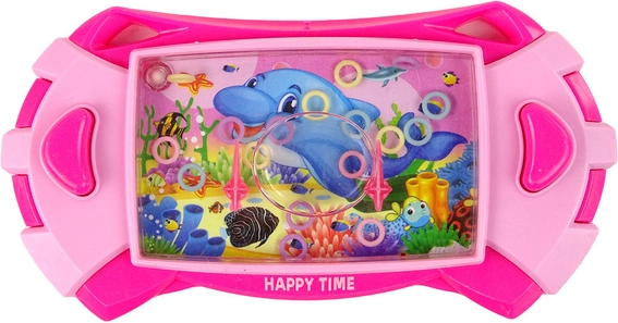 Vizes ügyességi játék Delfin rózsaszín konzol