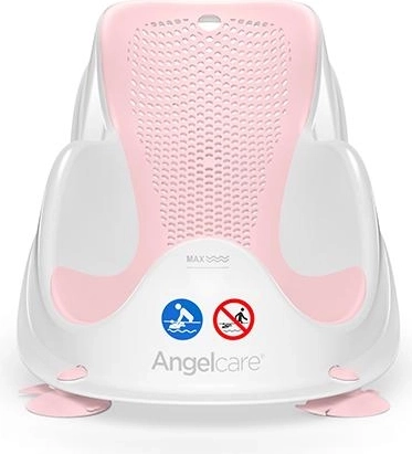 Angelcare FIT fürdetőkádbetét, világos rózsaszín