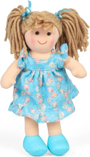 Bigjigs Toys textil baba Maisie 25 cm