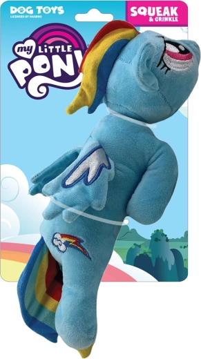 My Little Pony Rainbow Dash plüss kutyajáték 33 cm
