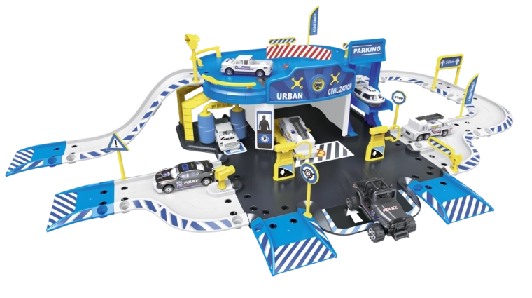 Rendőrségi állomás garázs