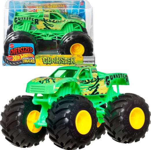 Hot Wheels Monster Trucks Gunkster 21 cm – 1 db