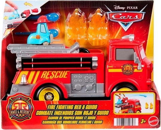 Disney Pixar Cars tűzoltóautó Edek és Guido - 1 db