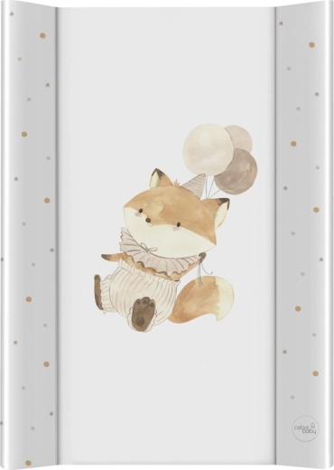 Ceba Baby pelenkázó alátét kiságyra Ultra Light róka lufival 50 × 70 cm