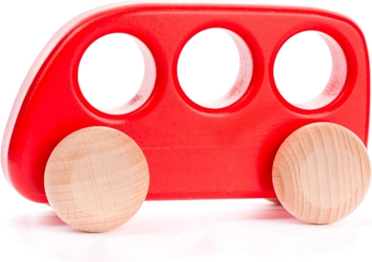 Bajor piros fa autóbusz