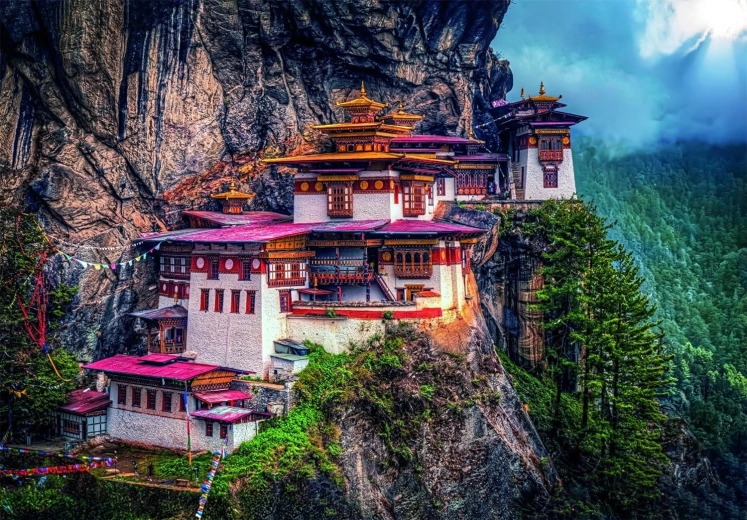 Clementoni puzzle Tigrisfészek 500 darab