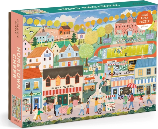 GALISON puzzle Szülőváros támogatása, 1000 darabos