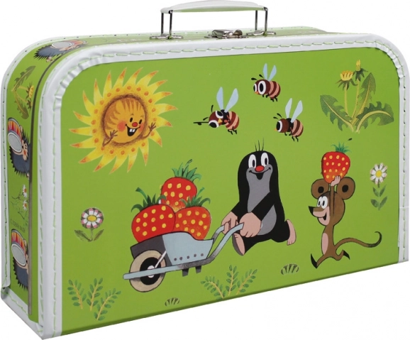 Gyerek bőrönd Kisvakond és eper 35 cm