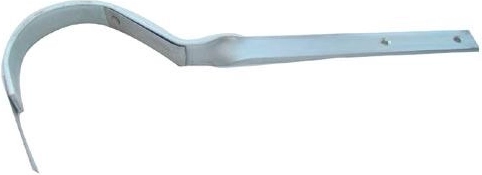 Csavart horog ereszcsatornához, 250 mm, horganyzott