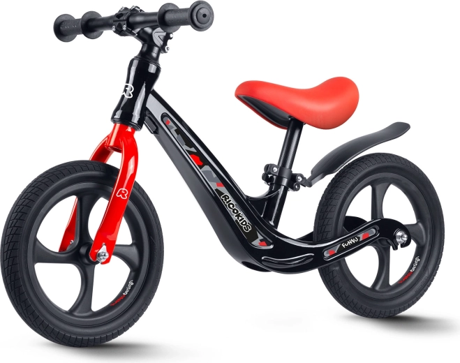 Ricokids Funnu gyerek futóbicikli magnéziumötvözetből, 12” EVA tömör kerekekkel