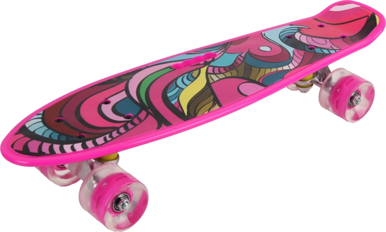 Pink Explosion gördeszka, 54,5 cm