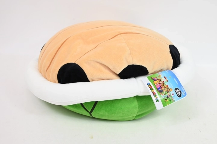 Tomy Mocchi-Mocchi plüss párna – zöld páncél Super Mario