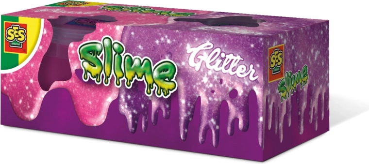 SES csillámos slime 2 db