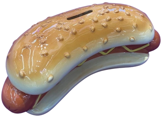 Kerámia hot dog persely