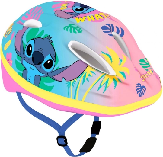 Disney Stitch gyermek kerékpáros sisak, 52–56 cm