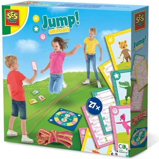 SES Creative Jump! állatok – mozgásos ugrálós játék gyerekeknek