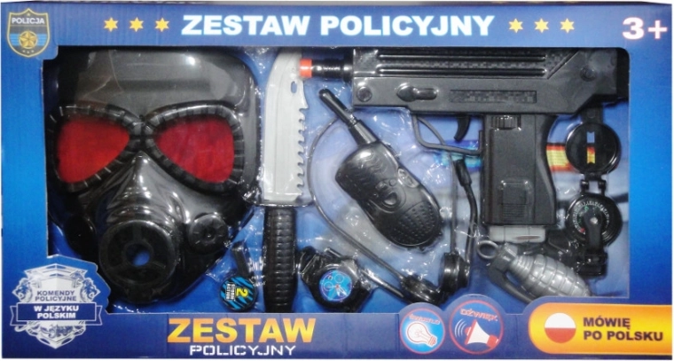 Rendőrségi készlet lengyel hangmodullal