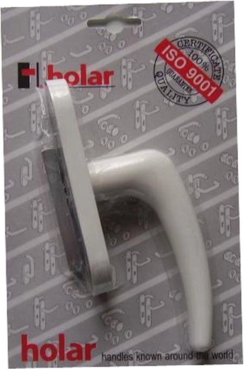 Klasszikus erkélykilincs műanyag, fehér