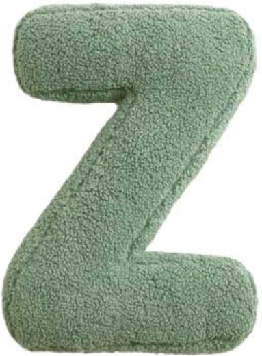 Mealini plüss betű Z zöld - 1 db