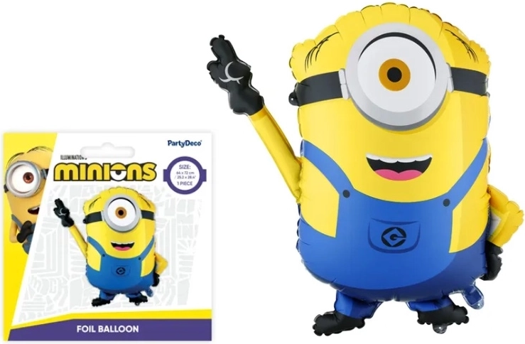 Fólia lufi Minion Mel 72 × 64 cm - 1 db