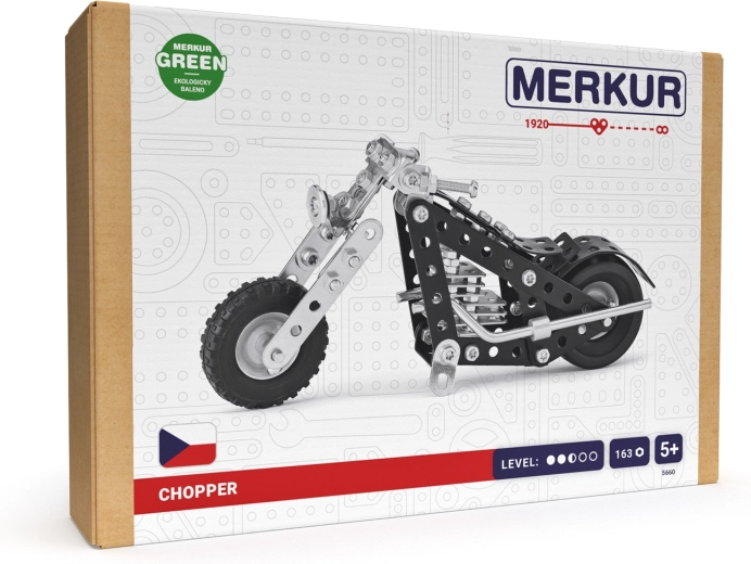 Merkur építőkészlet Chopper – 163 darab
