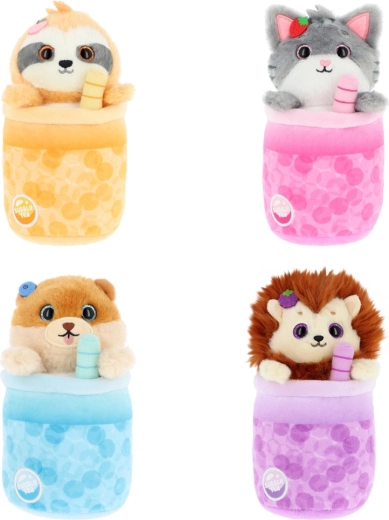Plüss játék Bubble Tea állatkák 16 cm