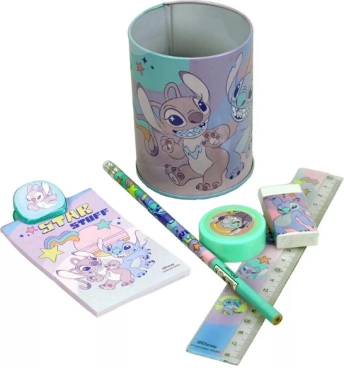 Disney Lilo és Stitch írószerkészlet – 7 darabos
