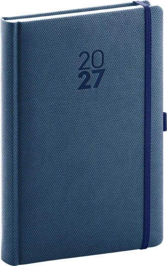 Notique napi határidőnapló Diamante 2027 kék 15 × 21 cm