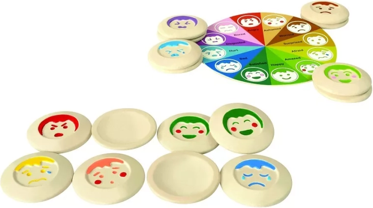PlanToys fa memóriajáték – hangulatok