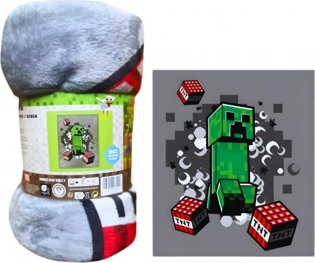 XXL deluxe Minecraft polár takaró