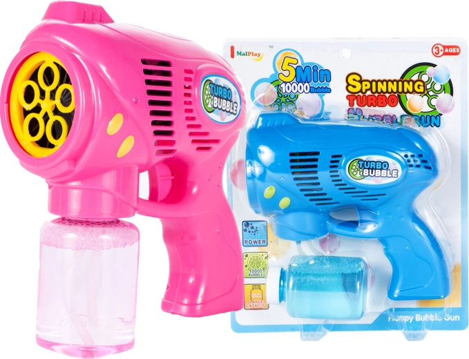 Magas teljesítményű buborékfújó pisztoly tartállyal