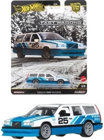 Hot Wheels prémium Volvo 850 fast wagon – 1 db