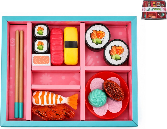 Sushi Kawaii játékkészlet, 19 db